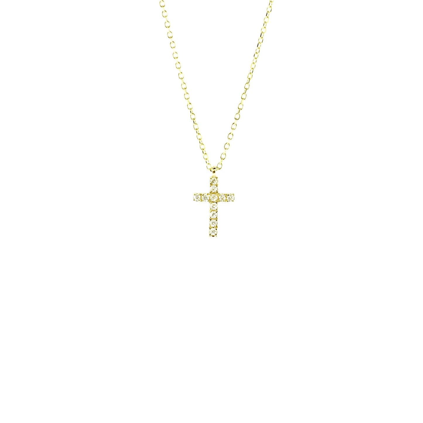 micro pave diamond cross 