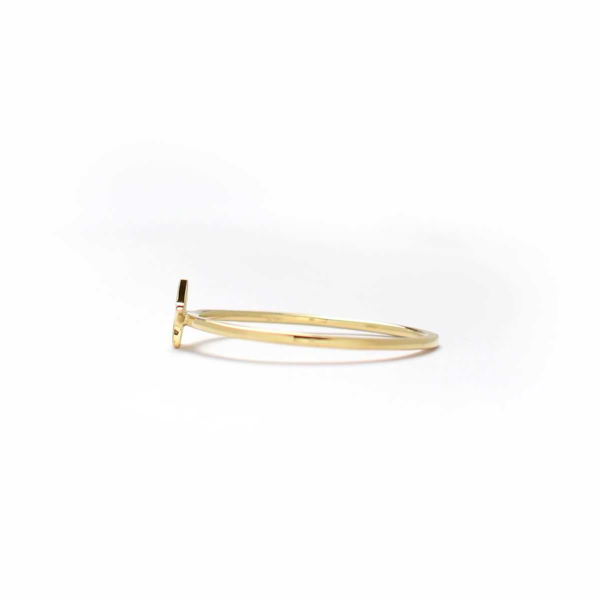 14K Gold Star Ring