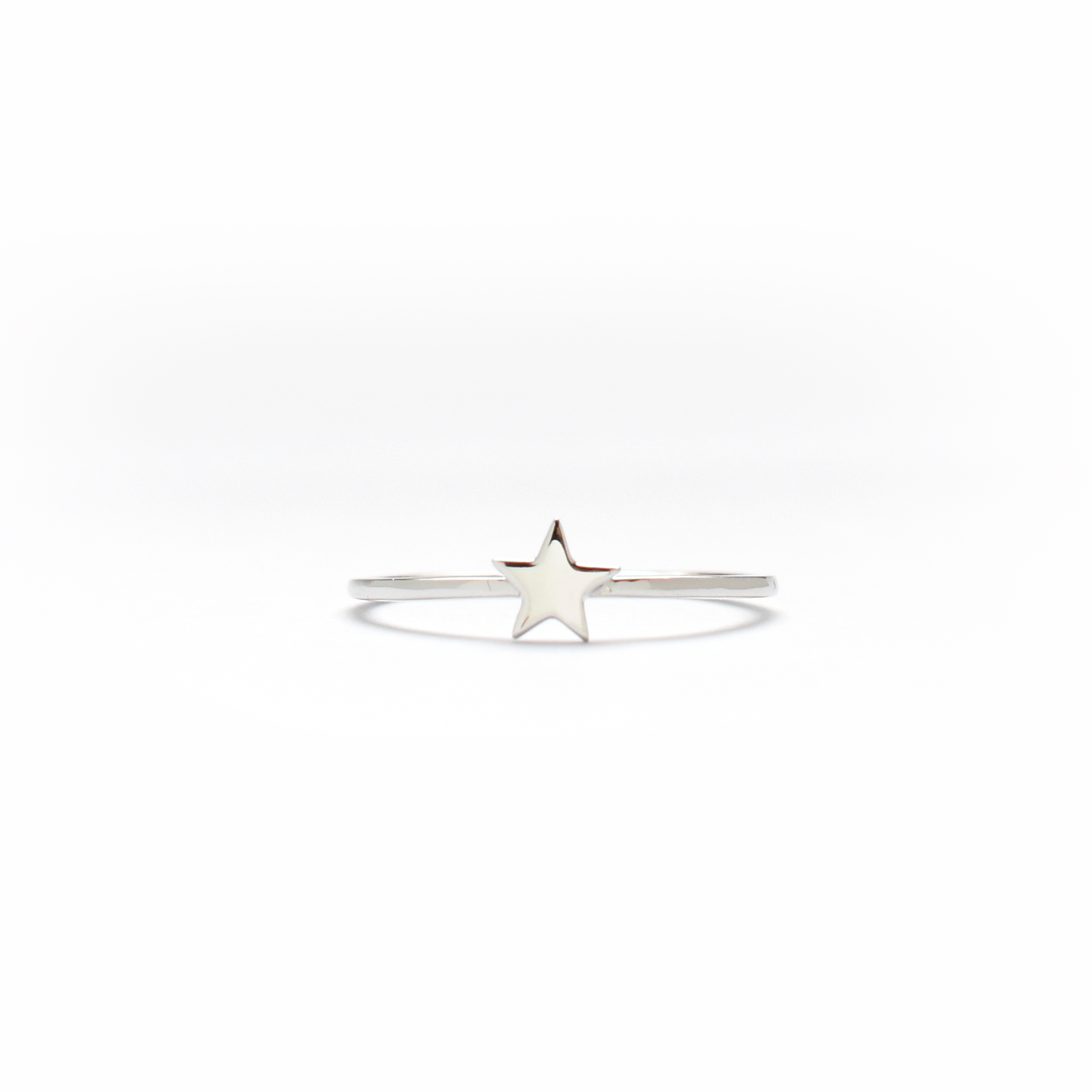 14K Gold Star Ring