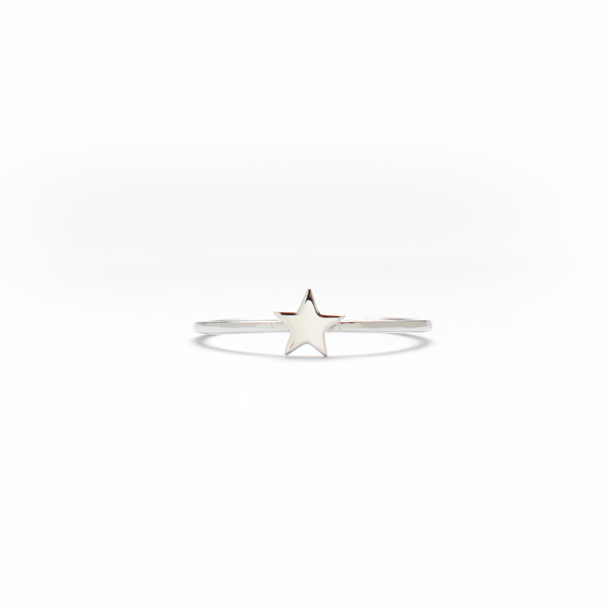 14K Gold Star Ring