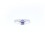 Tanzanite and Diamond Ring