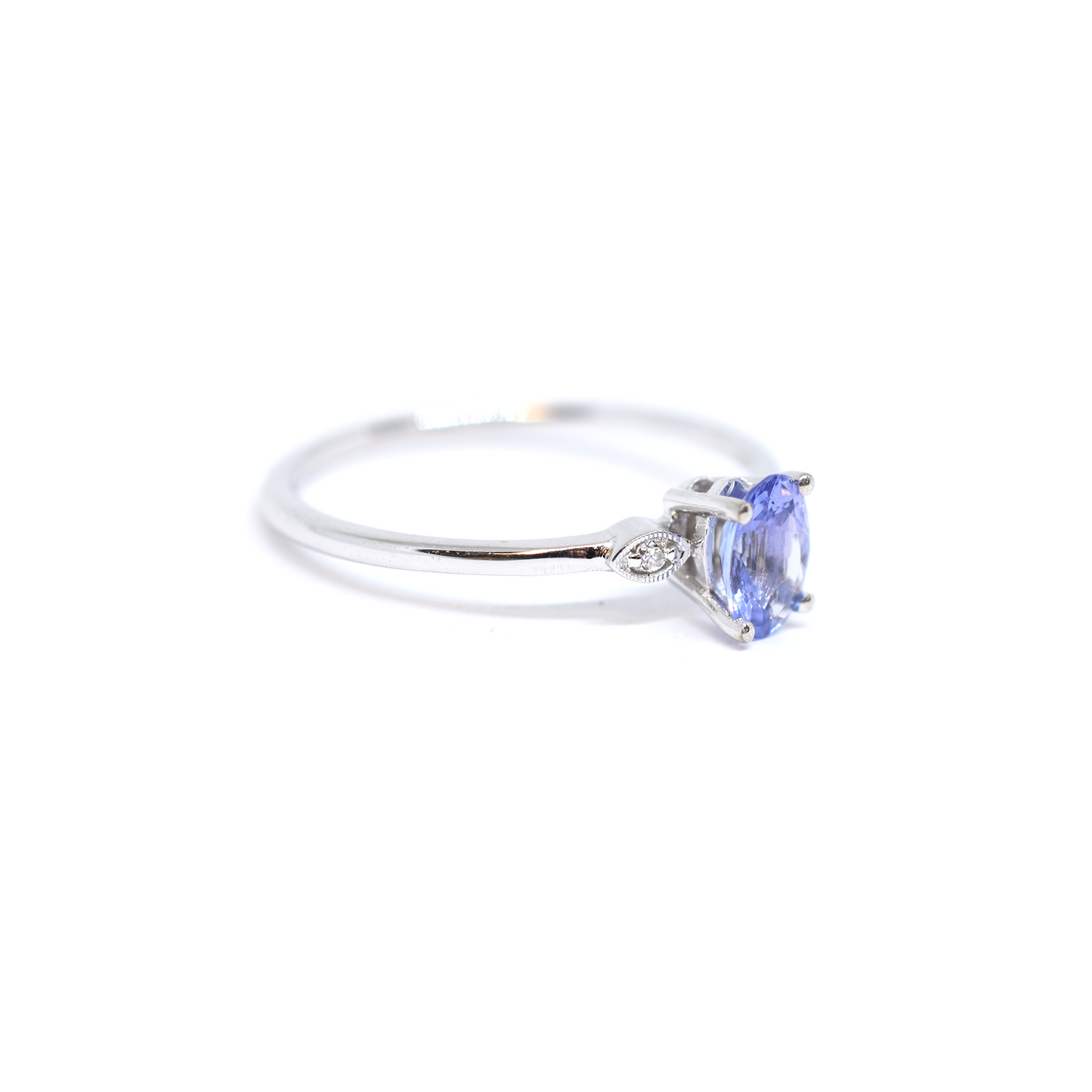Tanzanite and Diamond Ring