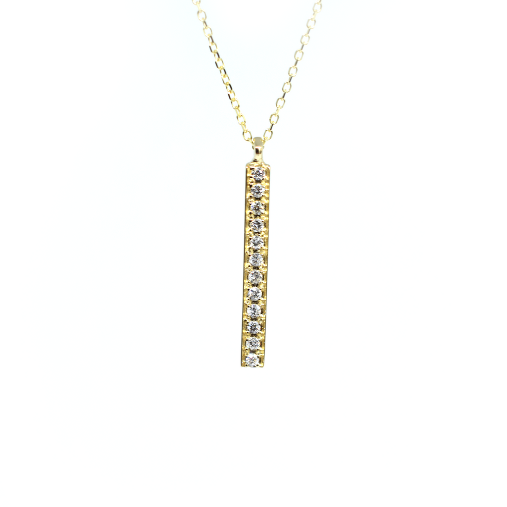 bar necklace 