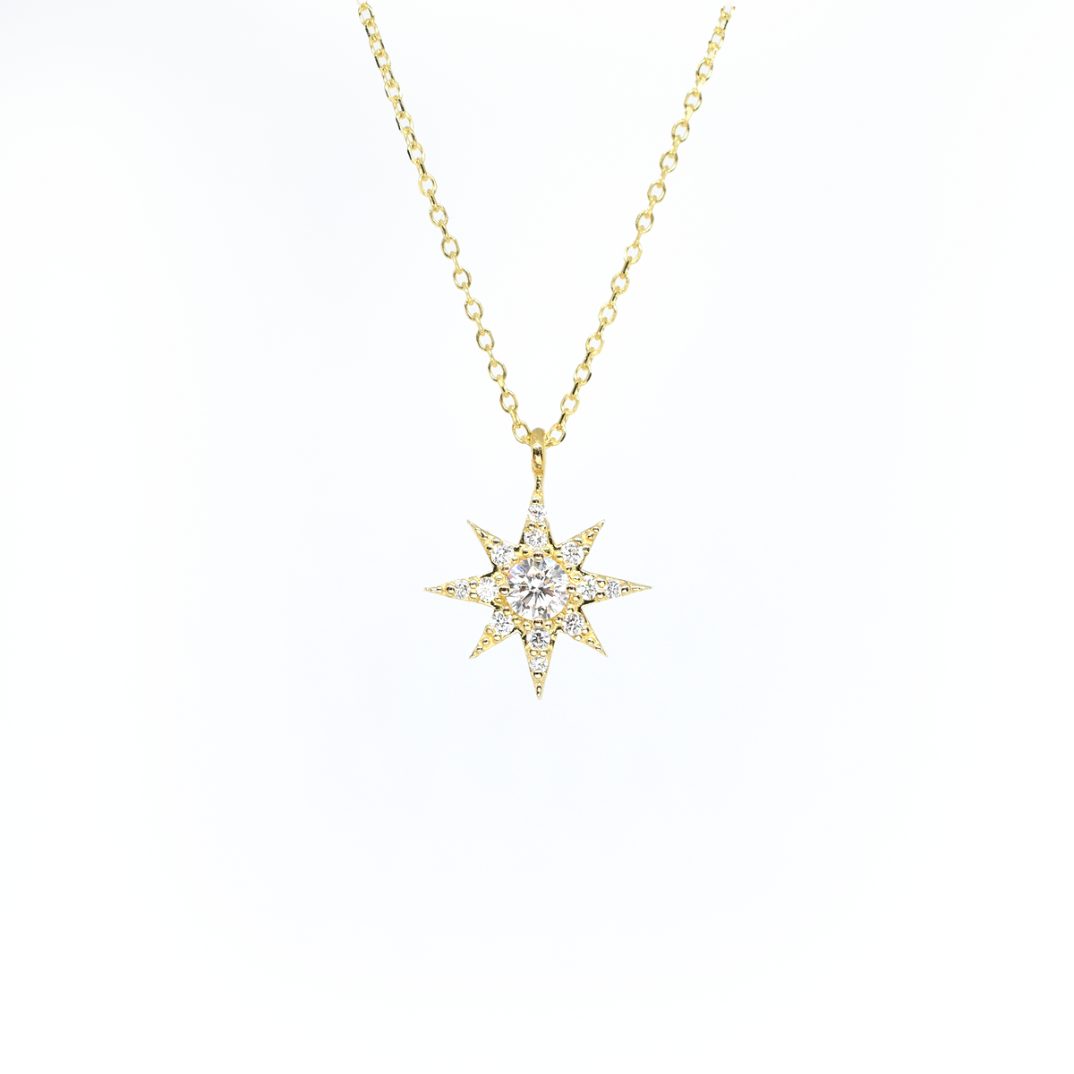 north star necklace 